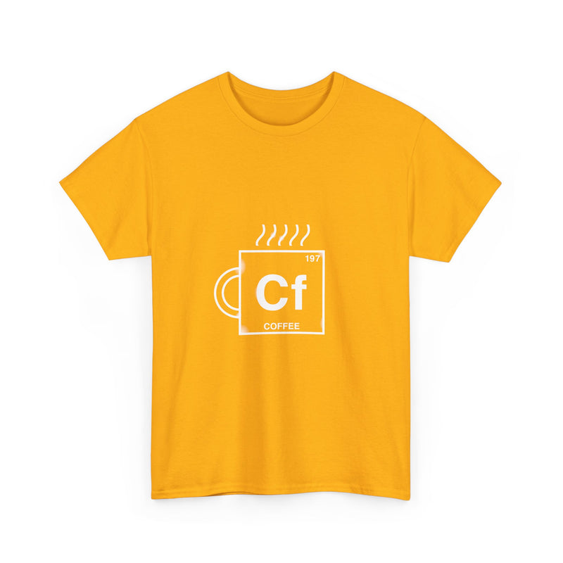 Coffee Chemistry T-Shirt, Geek T-Shirt, Nerd Shirt, Science Mug Tee, Caffeine Lover Gift, Chemical Element Design, Chemistry Humor Shirt