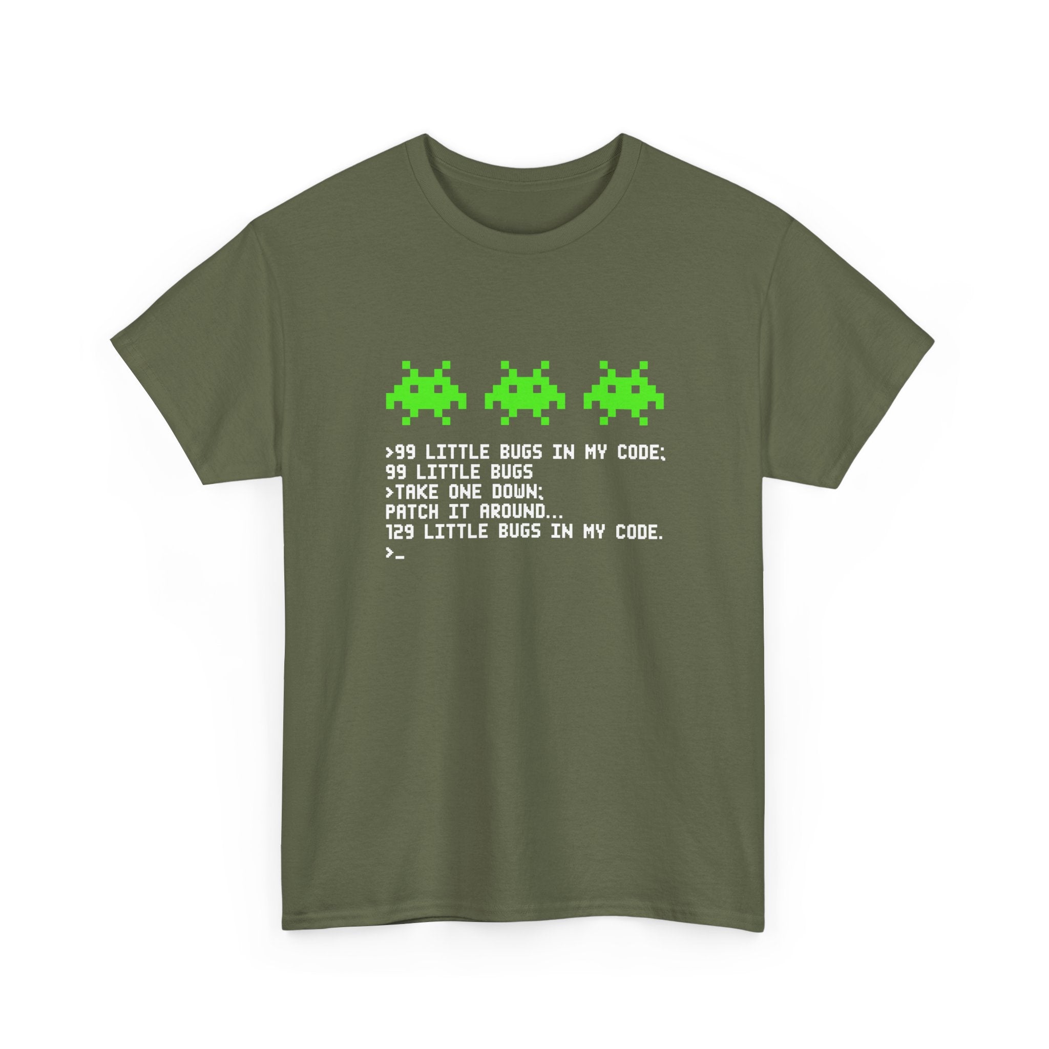 99 Little Bugs In My Code - Nerd Shirt - IT Shirt -  Unisex Crewneck T-Shirt