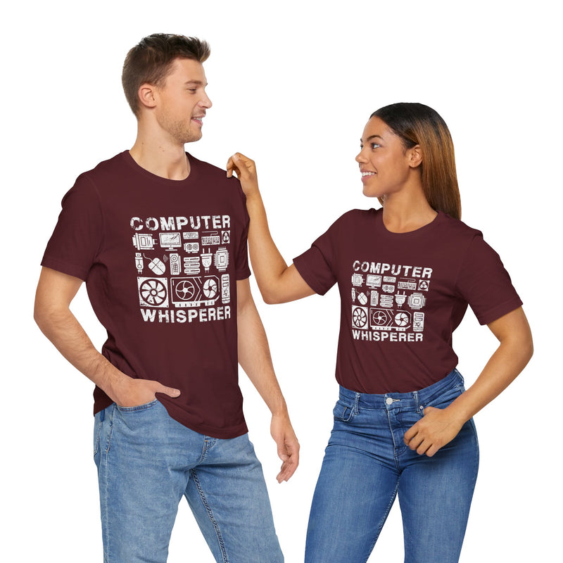 Computer Whisperer - Premium Unisex Crewneck T-Shirt