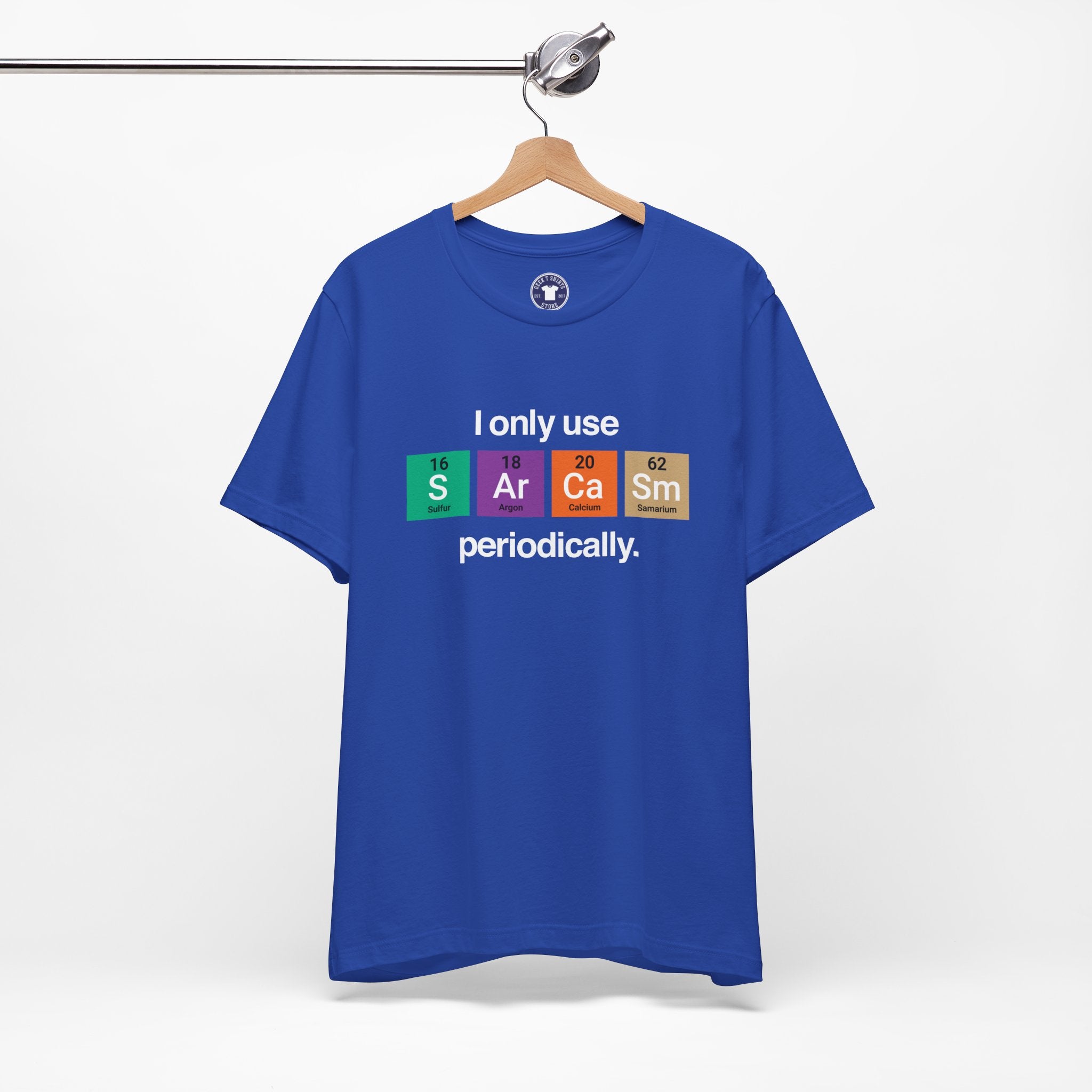 I Only Use Sarcasm Periodically - Premium Unisex Crewneck T-Shirt