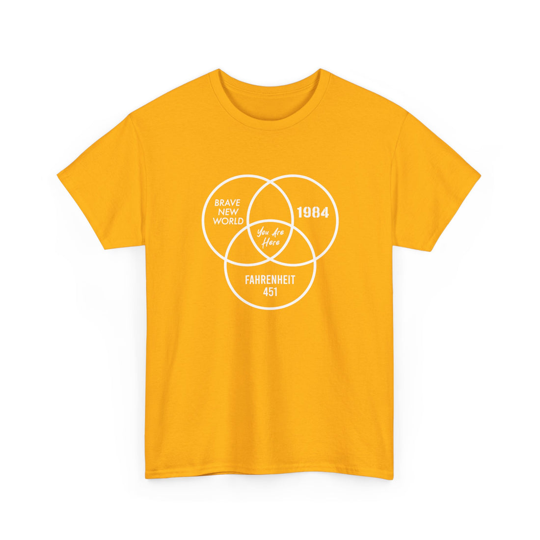 You Are Here - Dystopian Books - Regular Unisex Crewneck T-Shirt