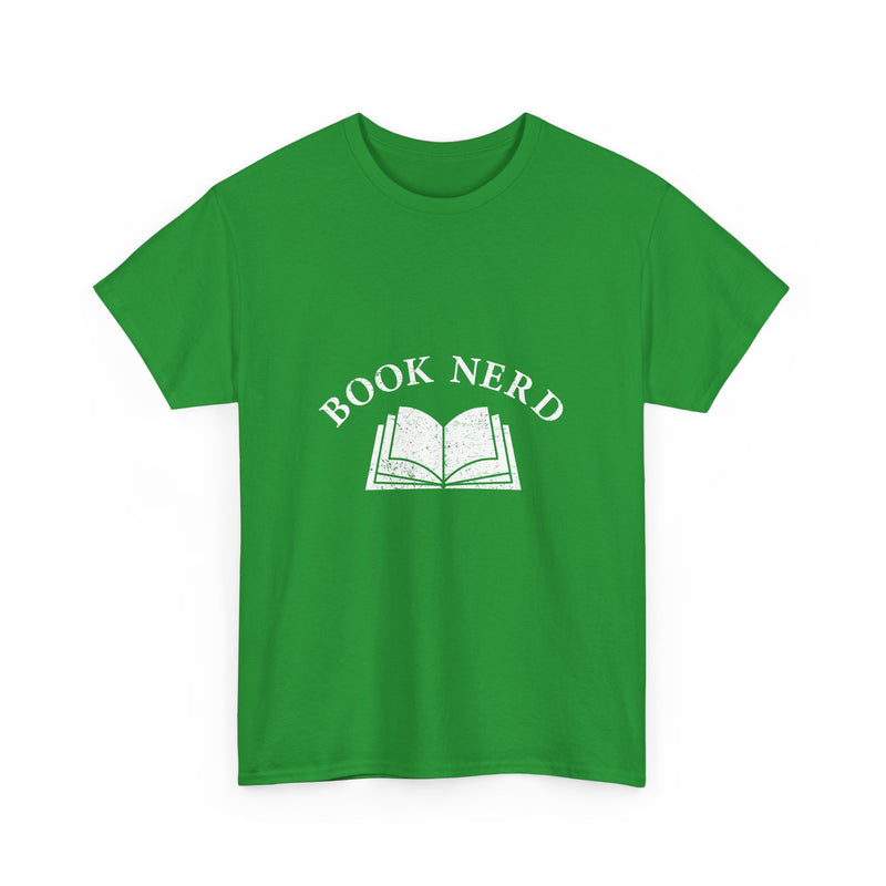 Book Nerd T-Shirt, Geek T-Shirt, Nerd Shirt, Literary Gift Tee, Reading Lover Apparel, Bookworm Present, Unique Reader Shirt, Casual Wear