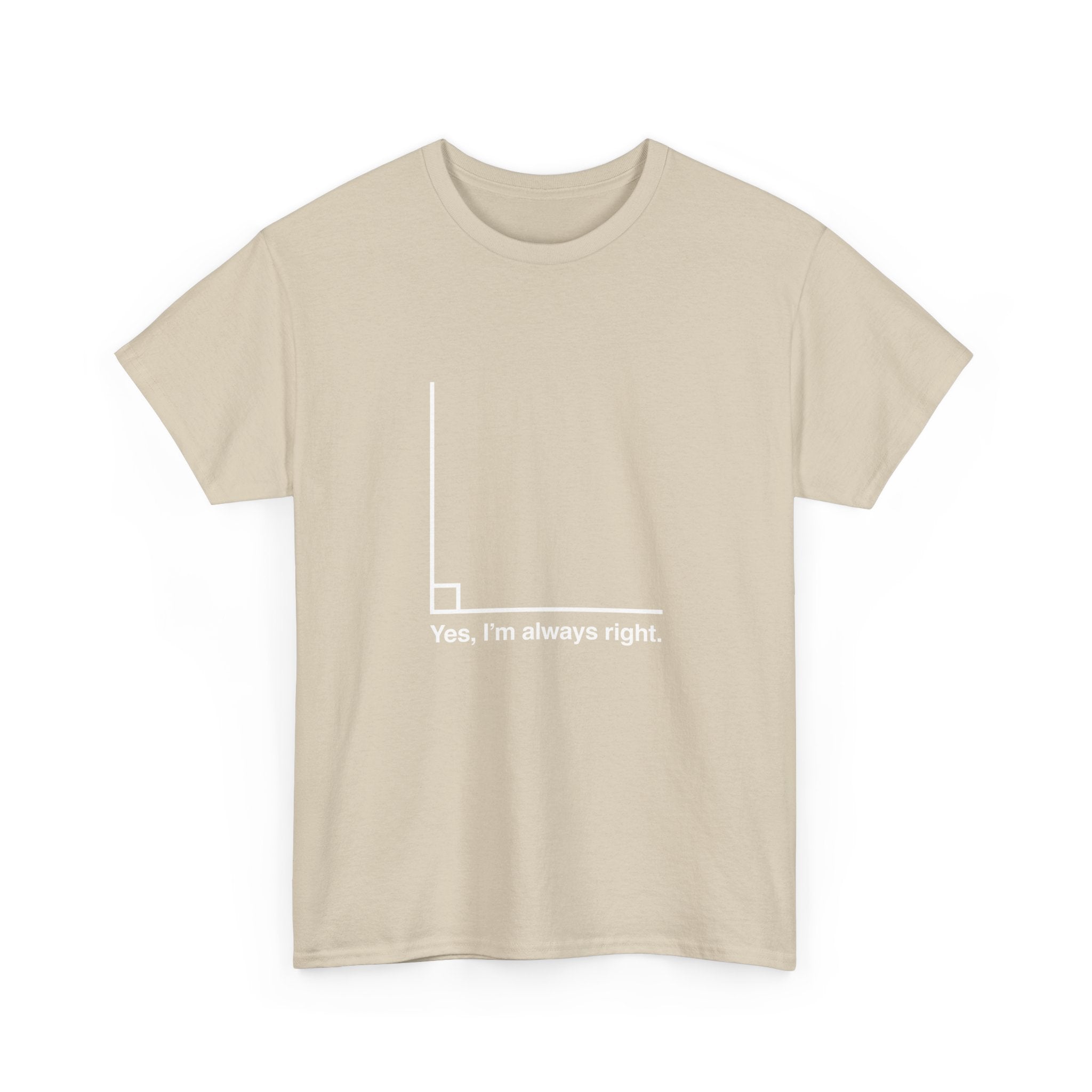 Yes I’m Always Right -  Unisex Crewneck T-Shirt