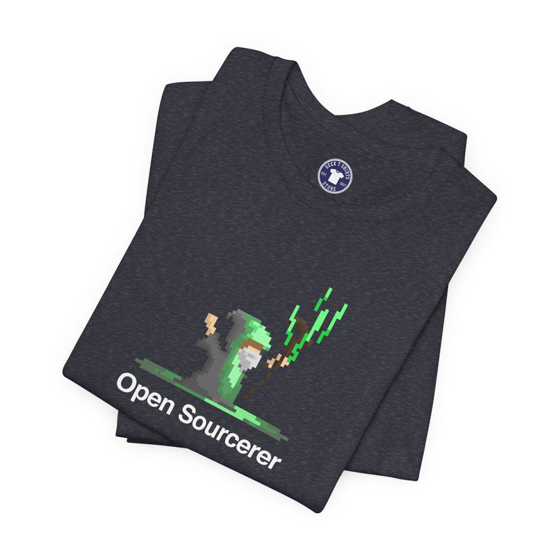 Open Sourcerer - Web Developer - Premium Unisex Crewneck T-Shirt