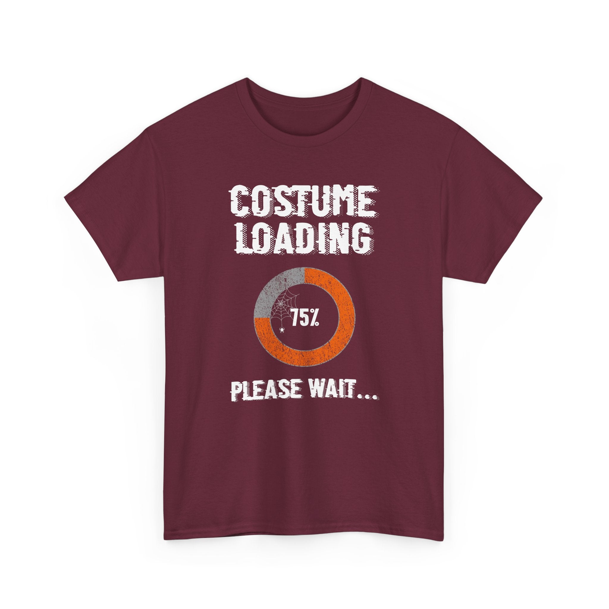 Costume Loading Funny Halloween - Regular Unisex Crewneck T-Shirt