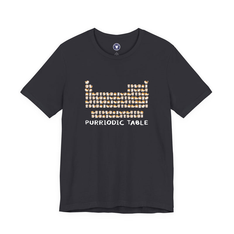 Purriodic Table - Premium Unisex Crewneck T-Shirt