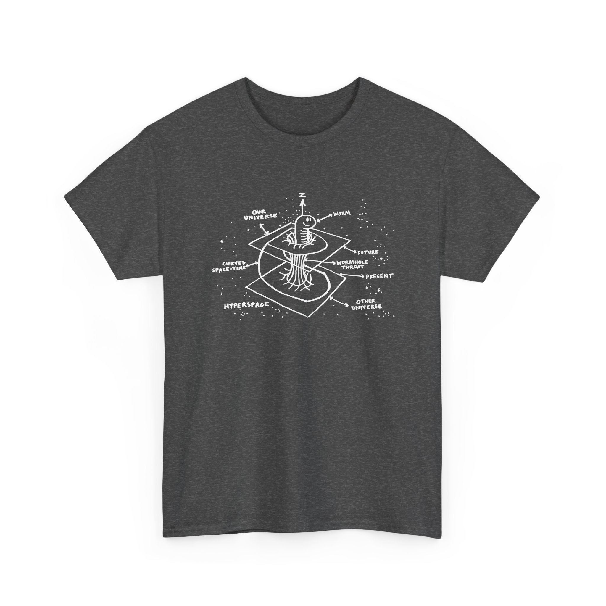 Time Warp Physics Wormhole -  Unisex Crewneck T-Shirt