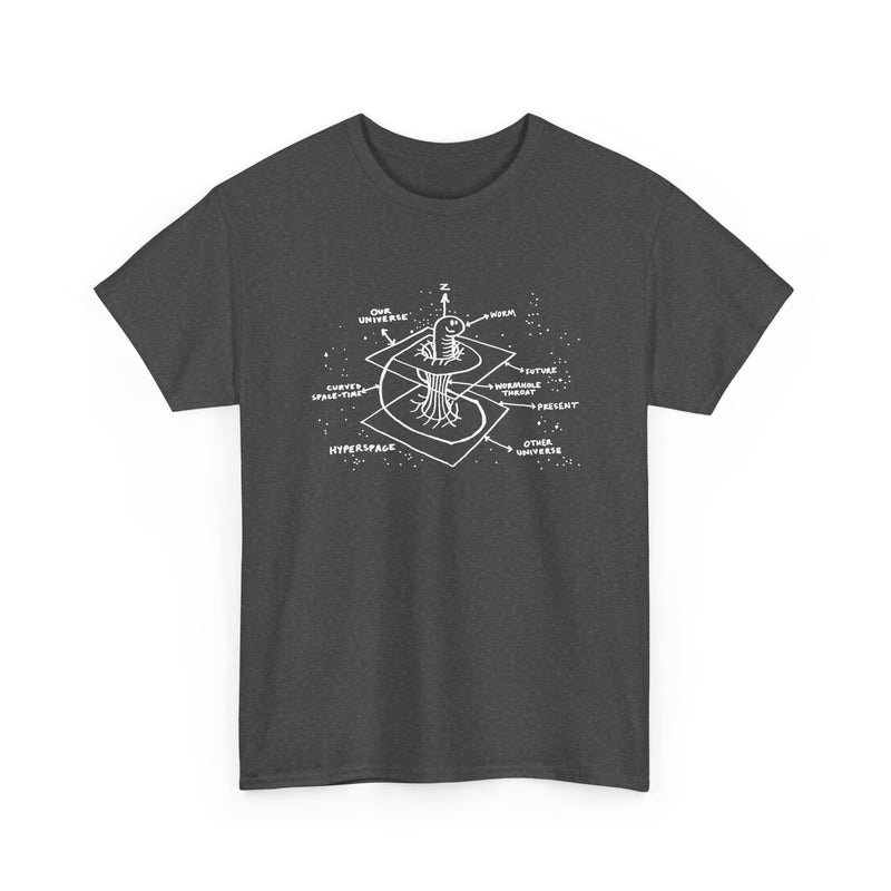 Time Warp Physics Wormhole - Regular Unisex Crewneck T-Shirt