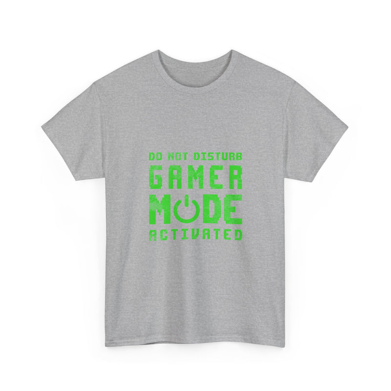 Gamer Mode Activated T-Shirt, Do Not Disturb Tee, Geek T-Shirt, Nerd Shirt, Video Game Lover Gift, Retro Style, Power Symbol Design