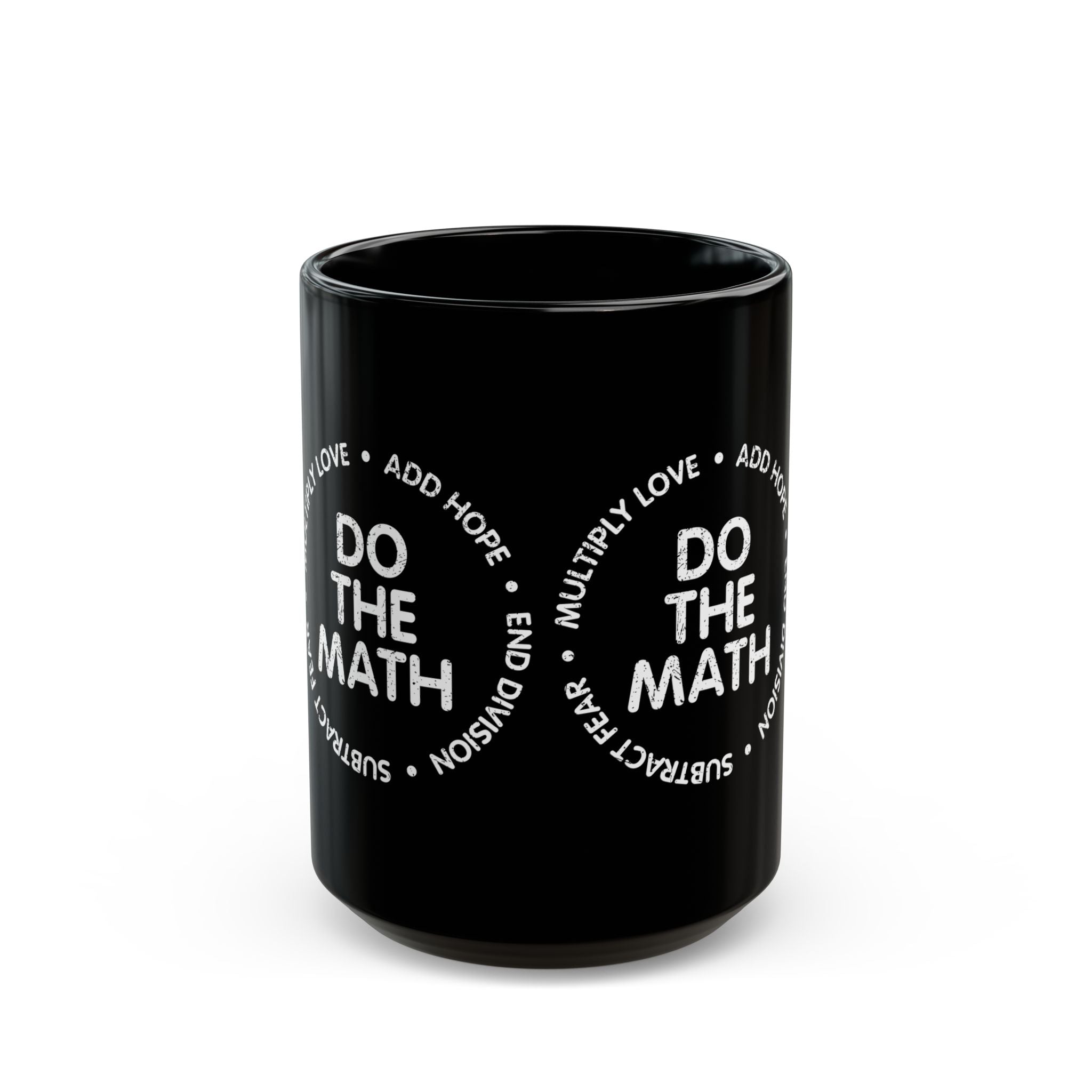 Do The Math - Black Glossy Mug