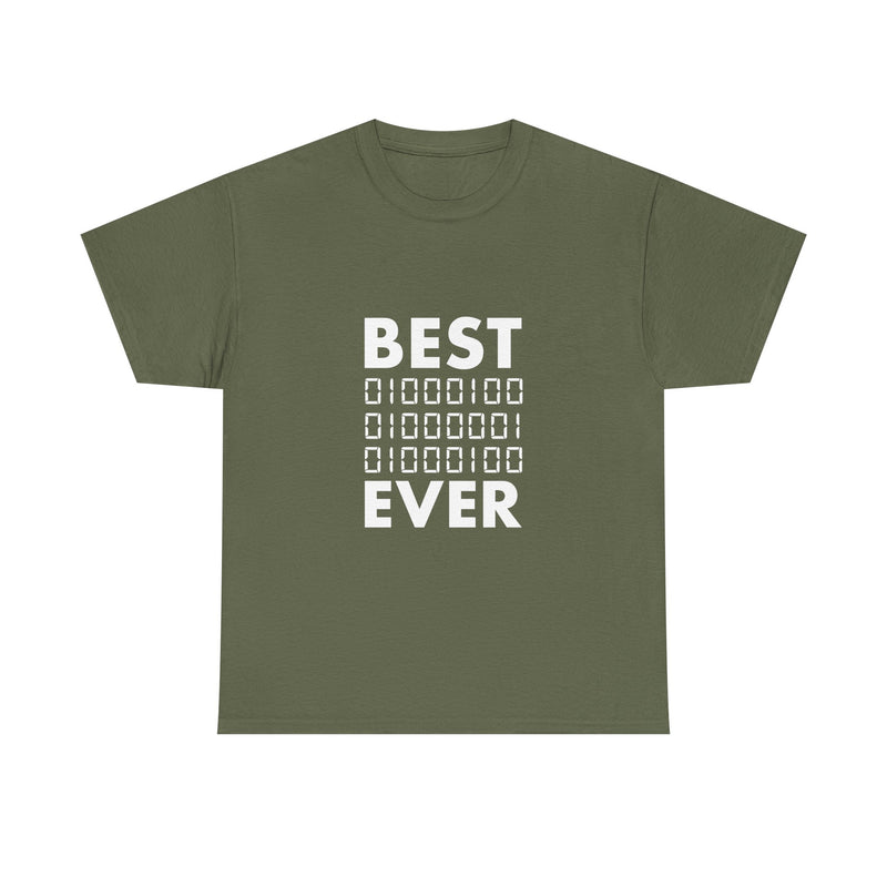 Geek T-Shirt Best Ever Binary Code Shirt, Nerd Shirt, Coding Gift, Programmer Tee, Tech Humor Apparel, Computer Science Top, Fun Geek Wear
