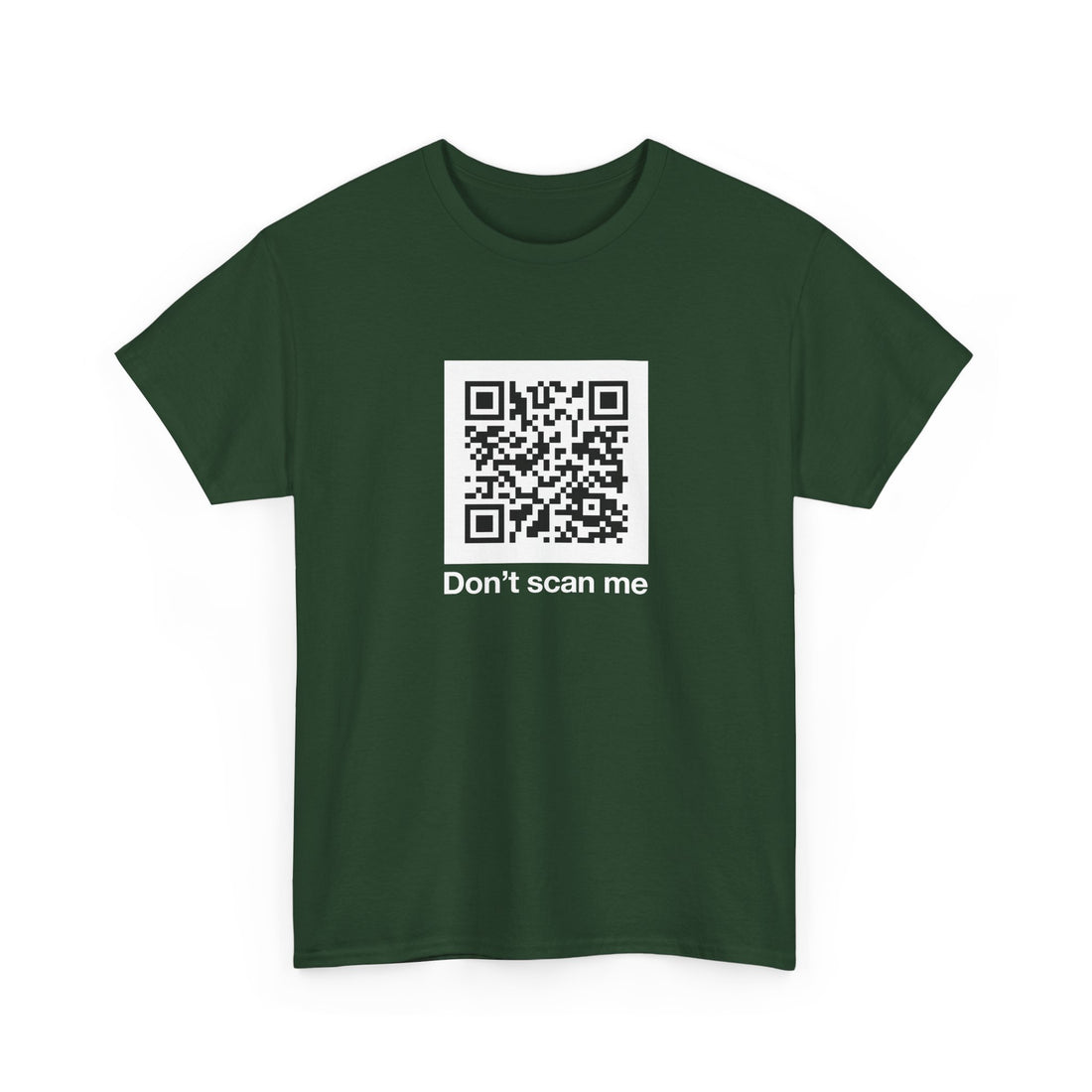 Qr Code Prank - Rick Astley - Dont Scan Me - Regular Unisex Crewneck T-Shirt