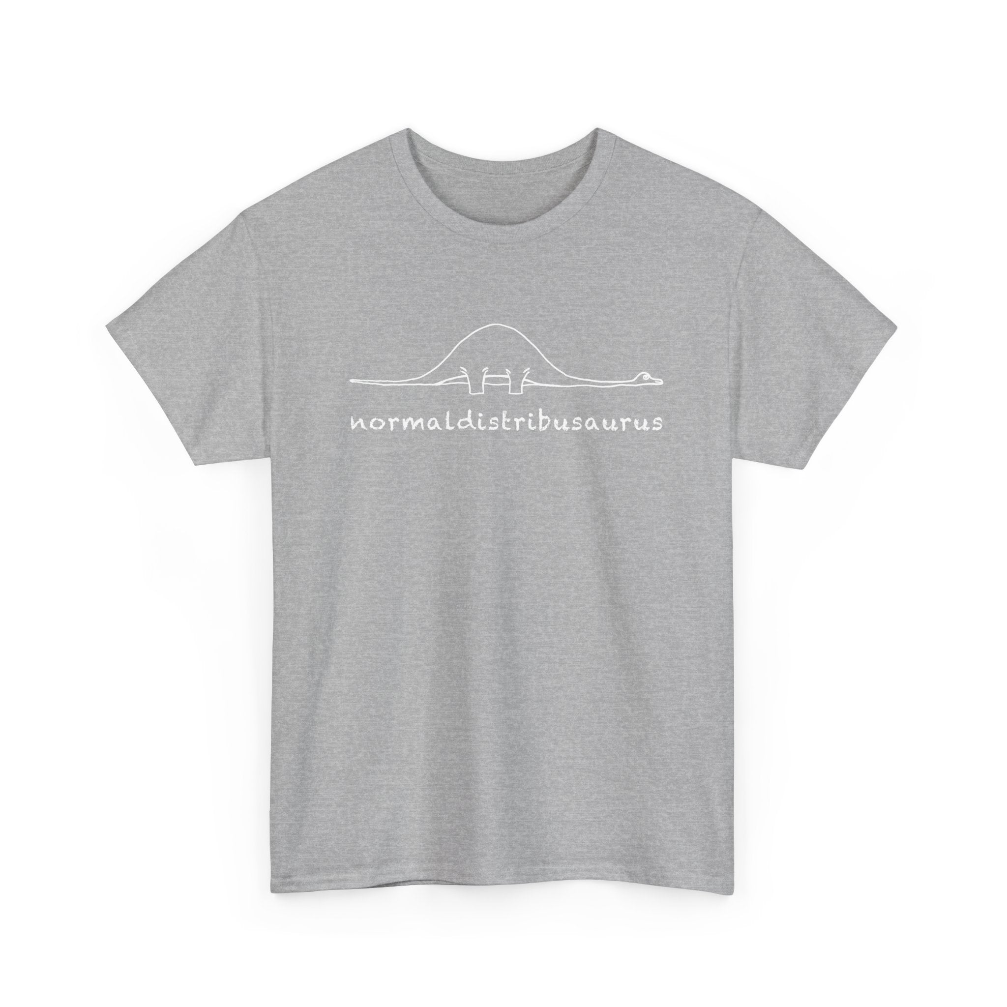 Math Statistics - Normaldistribusaurus -  Unisex Crewneck T-Shirt
