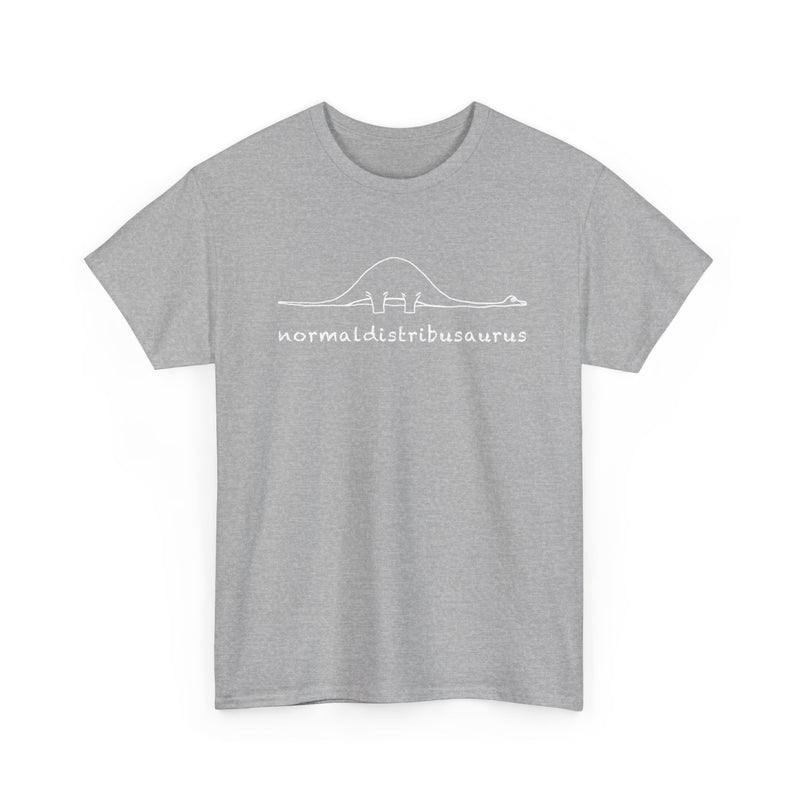 Math Statistics Normal Distribution Dinosaur - Normaldistribusaurus - Regular Unisex Crewneck T-Shirt