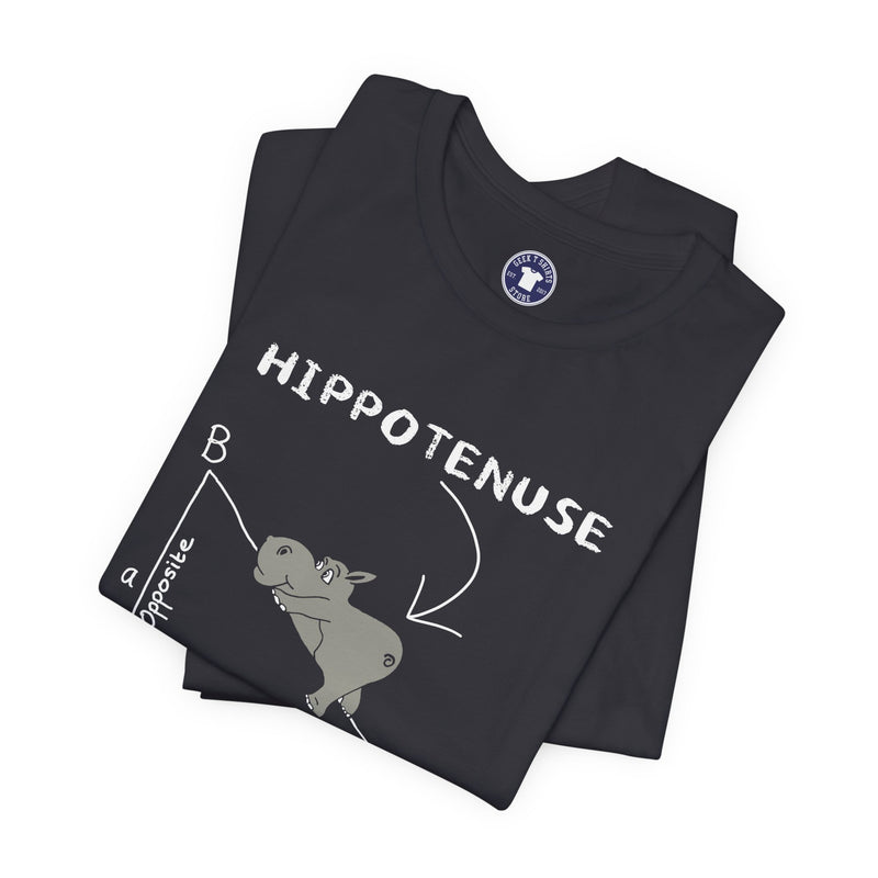 Geometry Hippotenuse Hypotenuse - Premium Unisex Crewneck T-Shirt