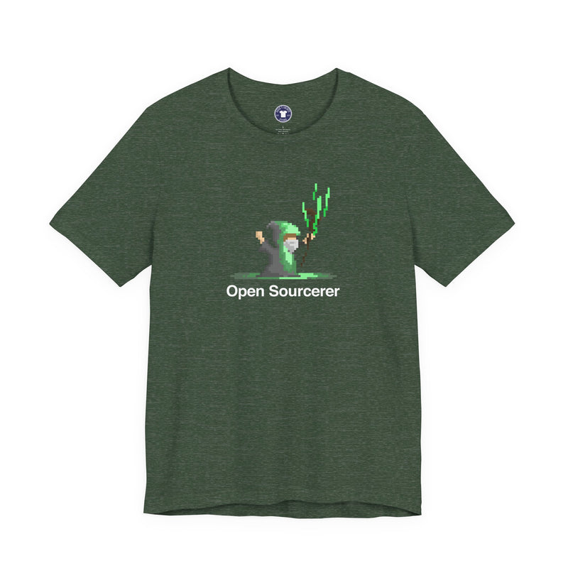 Open Sourcerer - Web Developer - Premium Unisex Crewneck T-Shirt