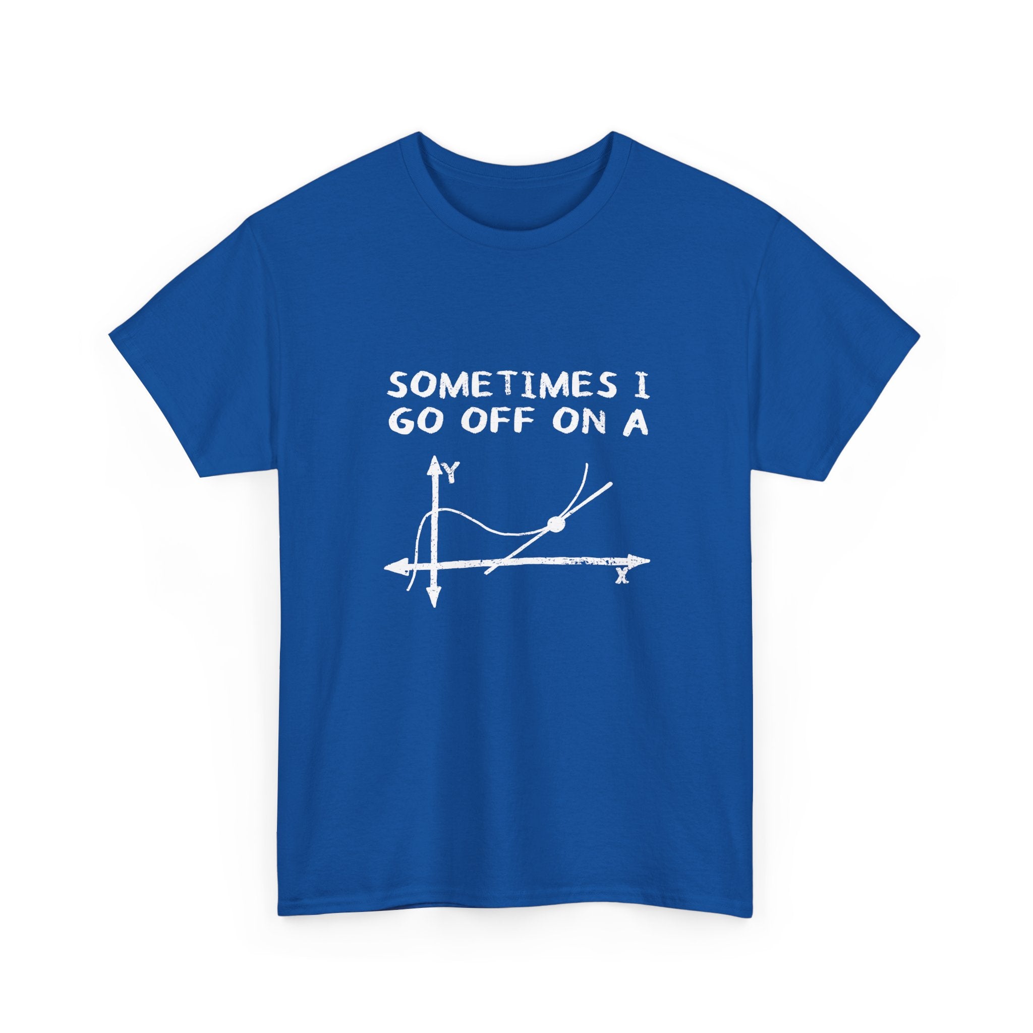 Sometimes I Go Off On A Tangent -  Unisex Crewneck T-Shirt