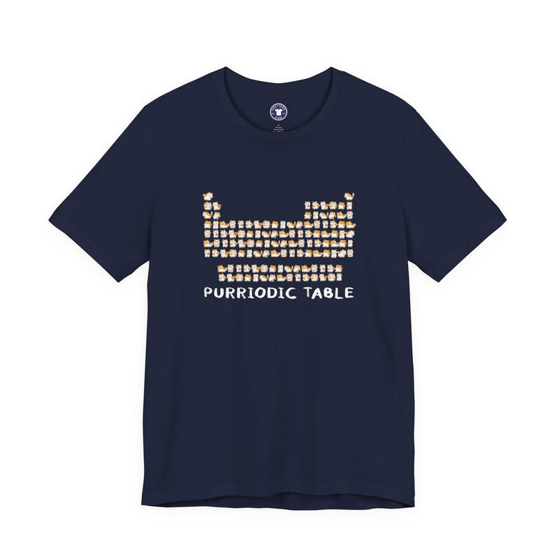 Purriodic Table - Premium Unisex Crewneck T-Shirt