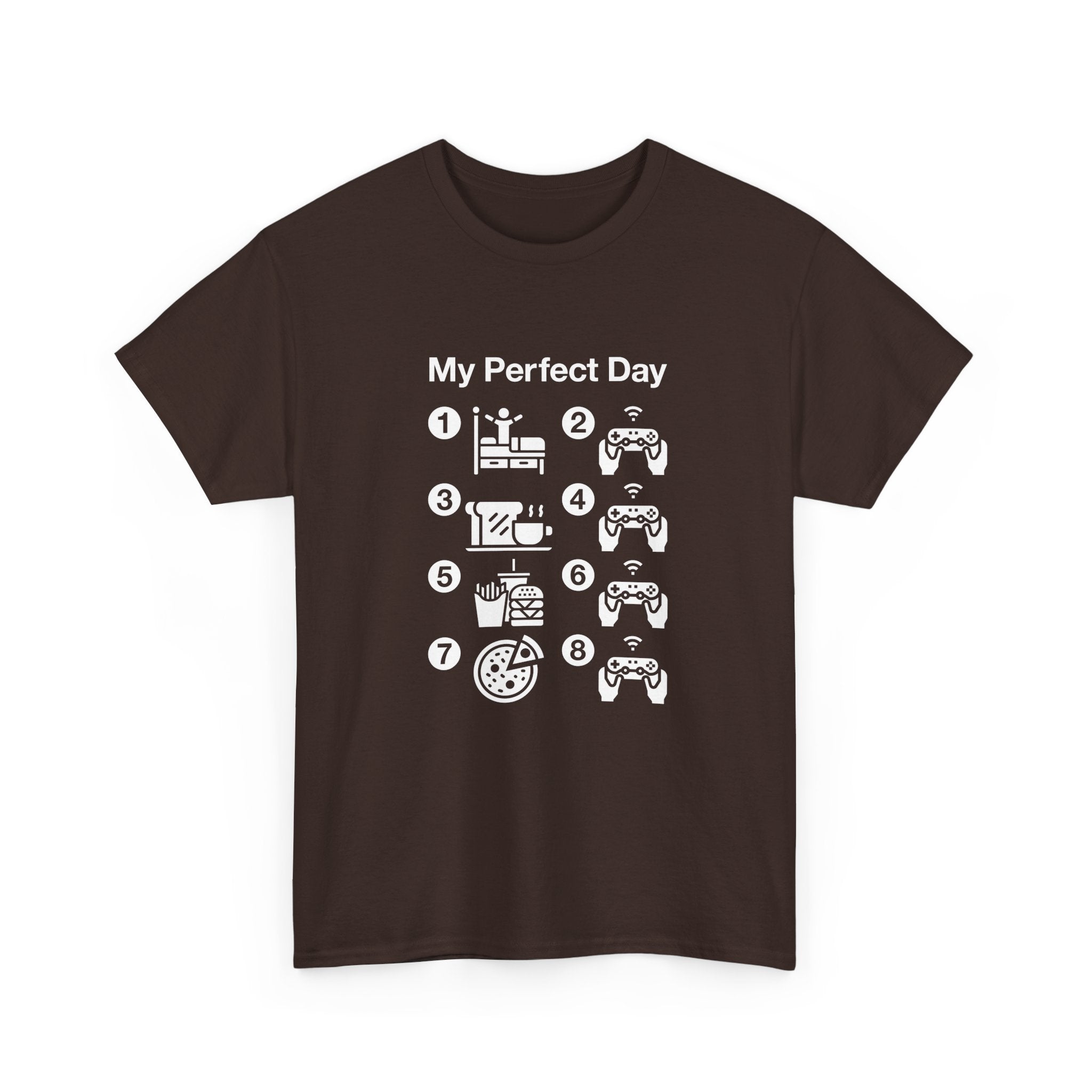 My Perfect Day Gaming -  Unisex Crewneck T-Shirt