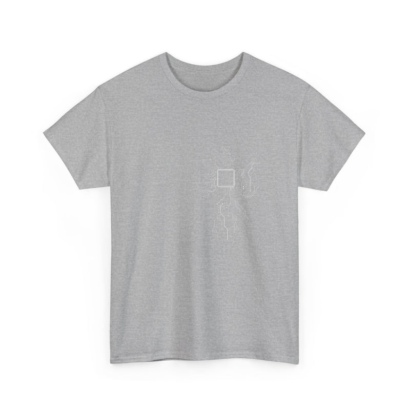 Cpu Heart Chipset Board - Geek Coding T-Shirt - Regular Unisex Crewneck T-Shirt