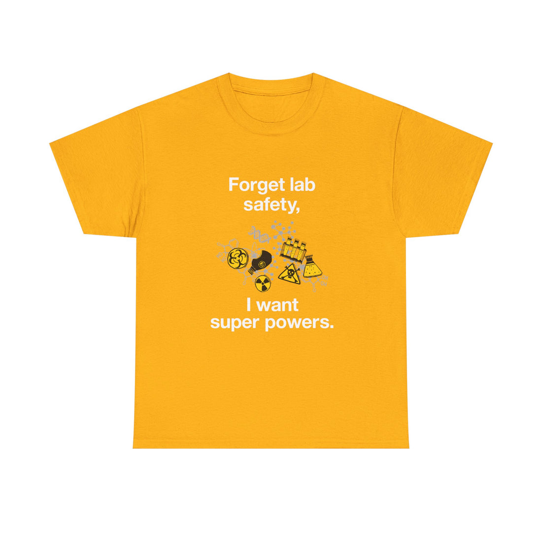Superpower Lab Science T-Shirt, Geek T-Shirt, Nerd Shirt, Chemistry Humor Tee, Science Lover Gift, Geeky Science Art Shirt, STEM Enthusiast