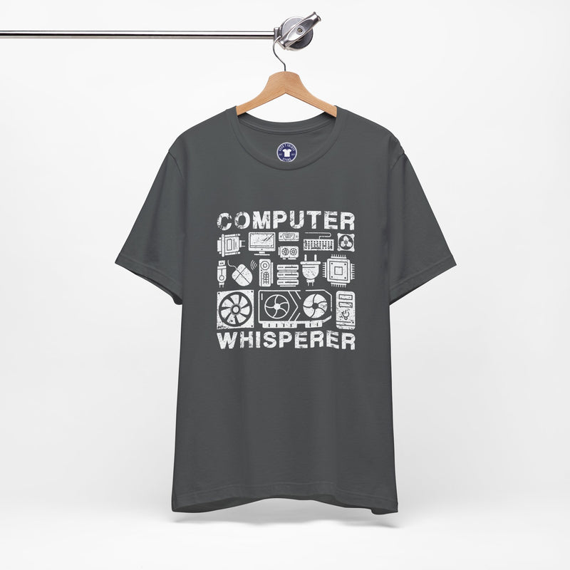 Computer Whisperer - Premium Unisex Crewneck T-Shirt