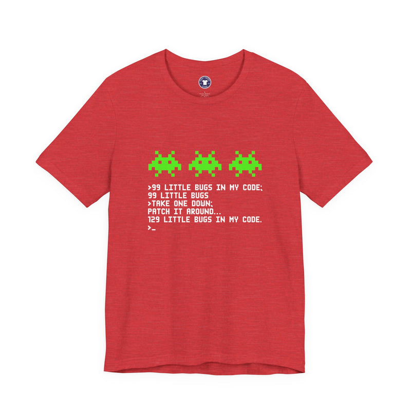 99 Little Bugs In My Code - Nerd Shirt - IT Shirt - Premium Unisex Crewneck T-Shirt