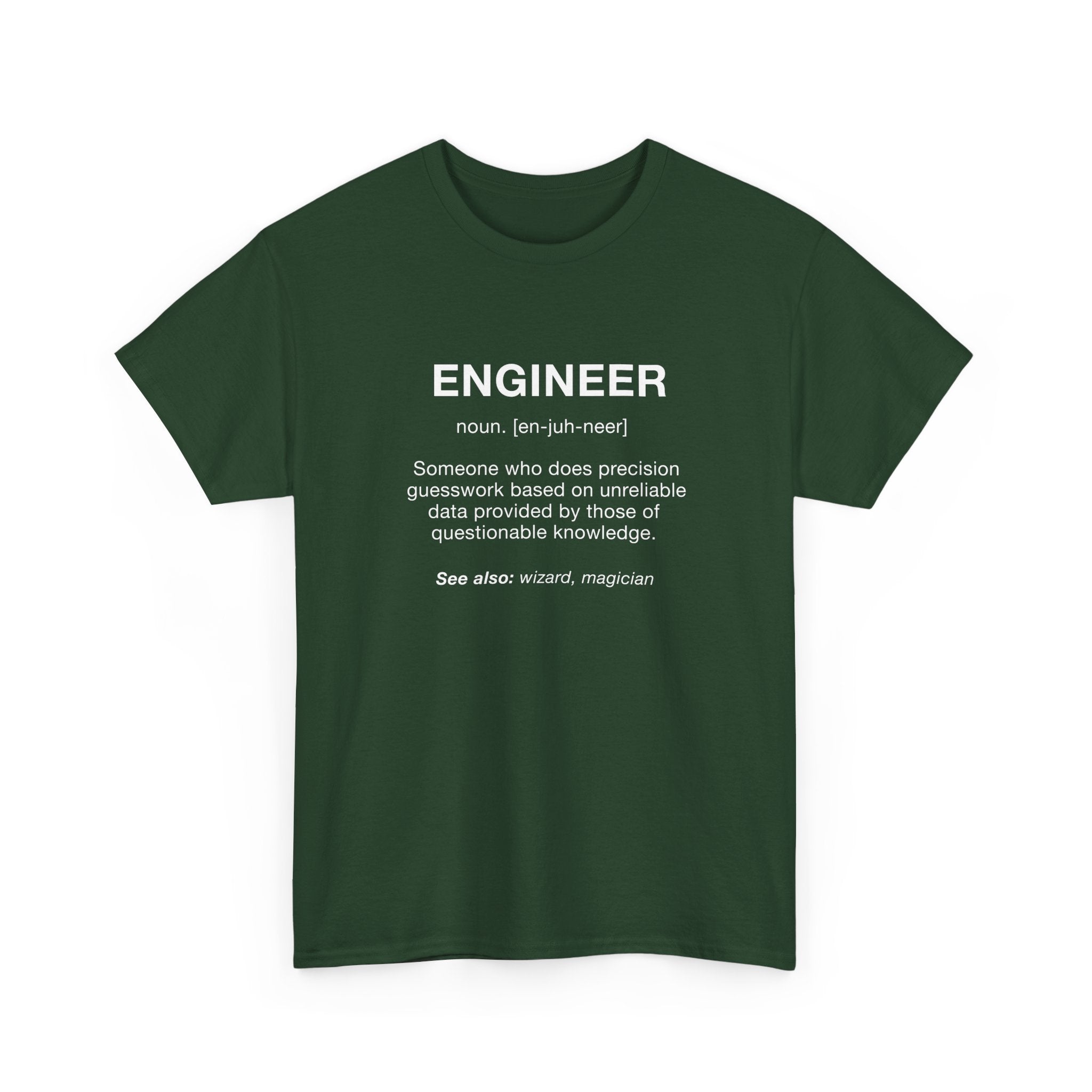 Engineer Noun - Engineering Shirt -  Unisex Crewneck T-Shirt