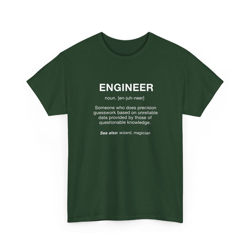 Engineer Noun - Engineering Shirt - Regular Unisex Crewneck T-Shirt
