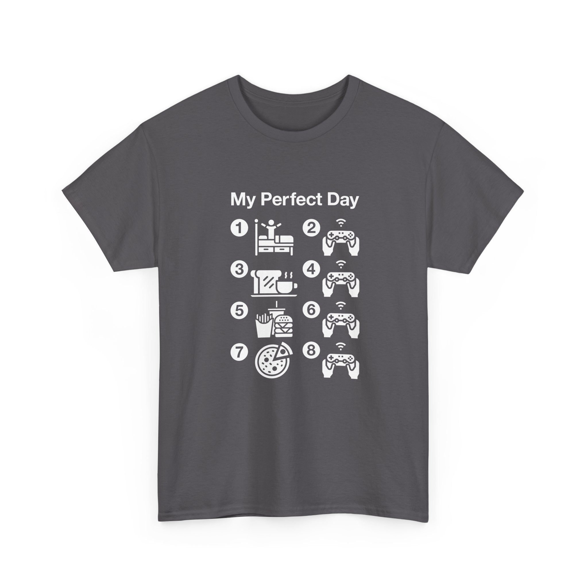 My Perfect Day Gaming -  Unisex Crewneck T-Shirt