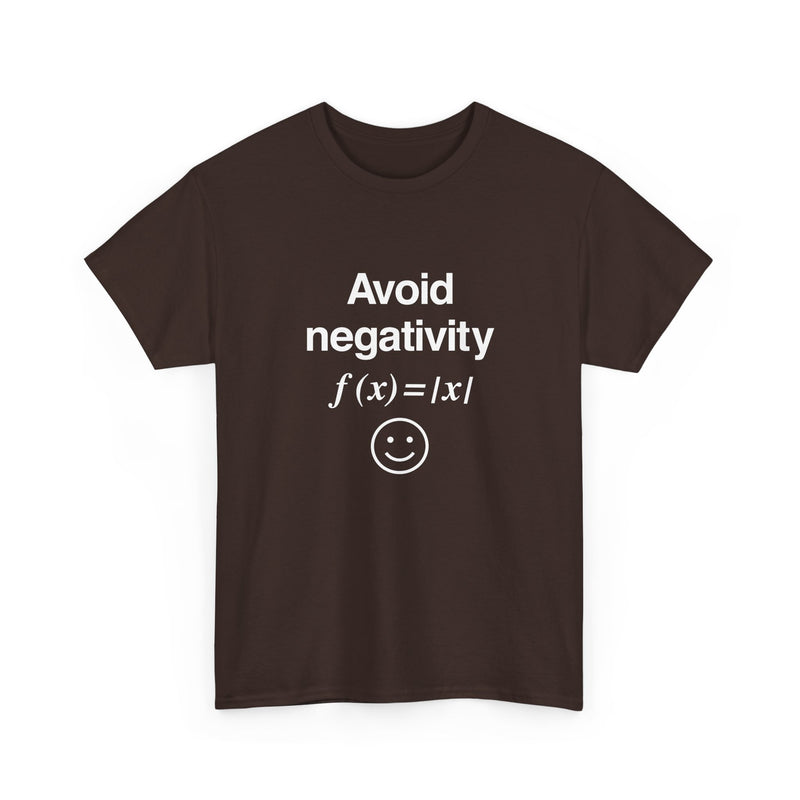 Avoid Negativity - Regular Unisex Crewneck T-Shirt