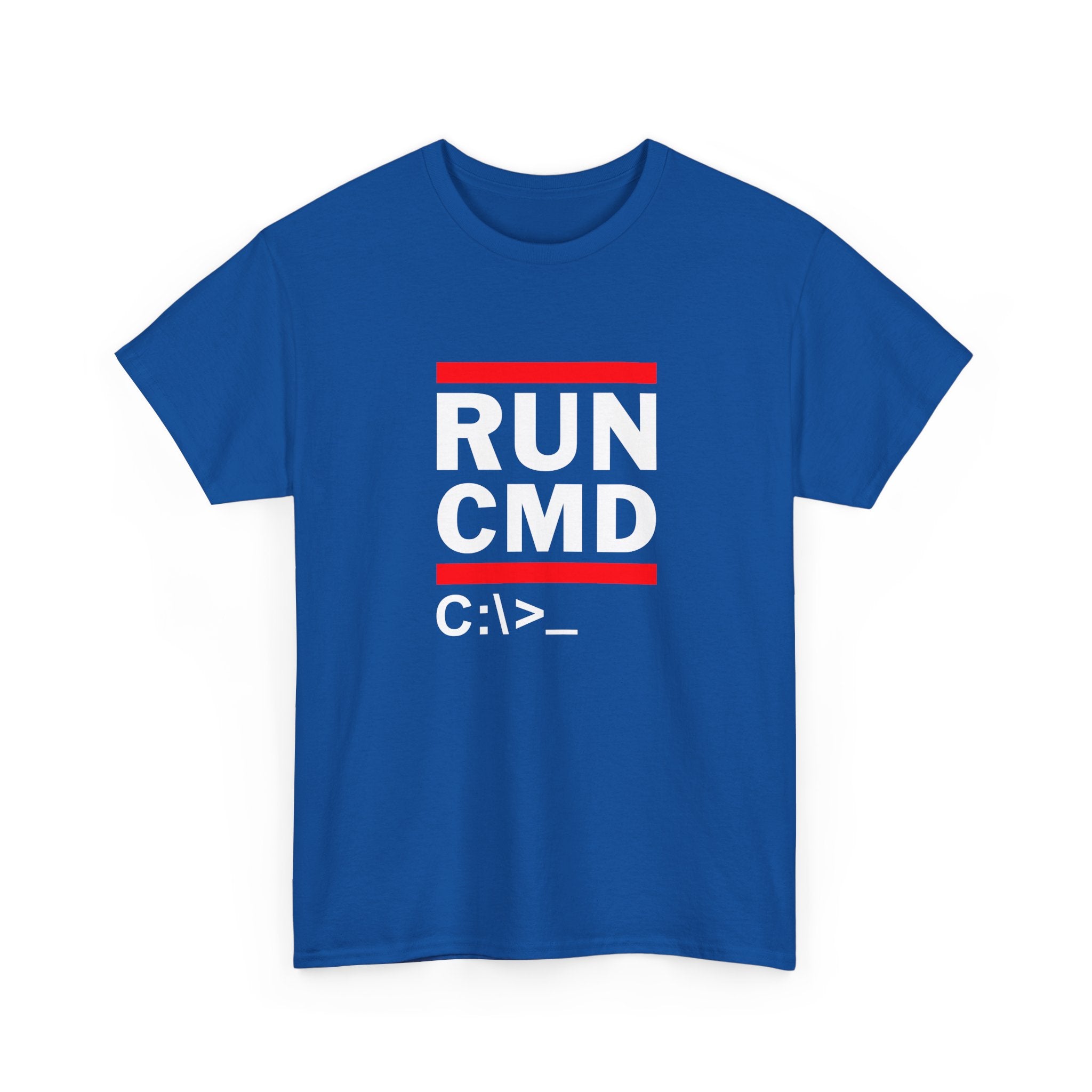 Run Cmd C - It Shirt - Funny Coder Shirt - Ms-Dos -  Unisex Crewneck T-Shirt