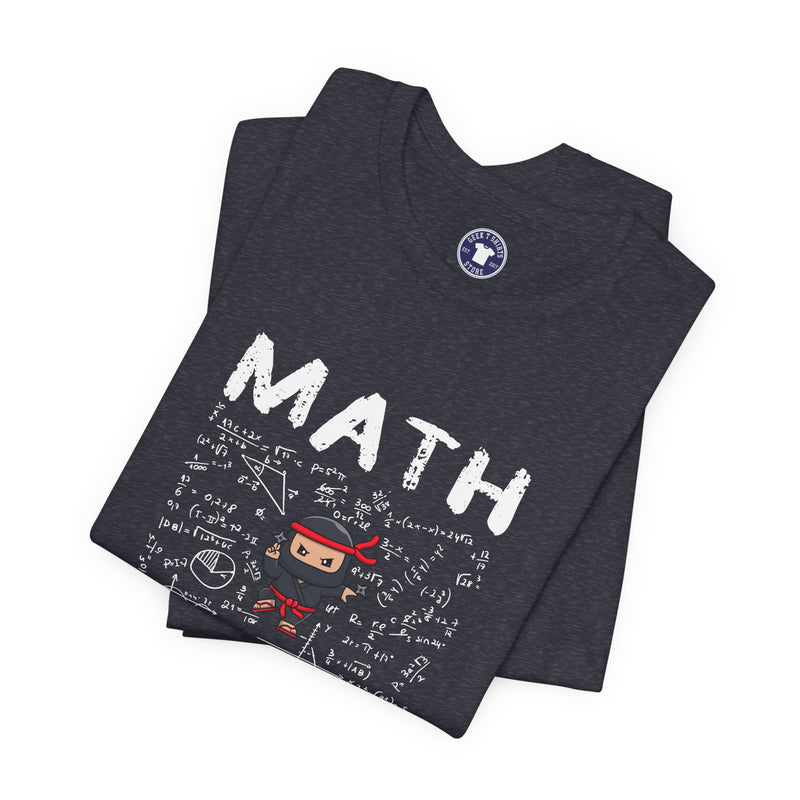 Math Ninja - Math Teacher - Premium Unisex Crewneck T-Shirt
