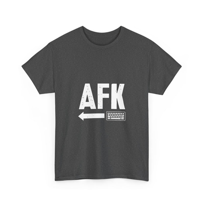 AFK Keyboard T-Shirt, Gamer Tee, Keyboard Lover Gift, Geek T-Shirt, Nerd Shirt, Video Game Apparel, Computer Humor Top, Casual Wear
