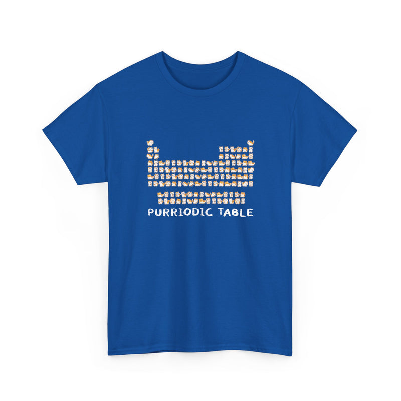 Purriodic Table - Regular Unisex Crewneck T-Shirt