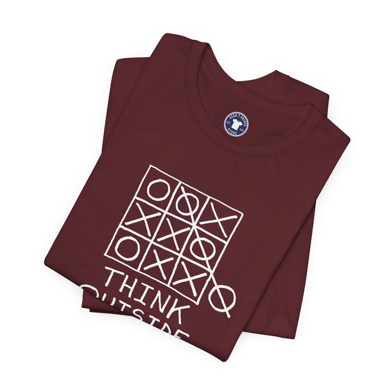 Think Outside The Box - Premium Unisex Crewneck T-Shirt