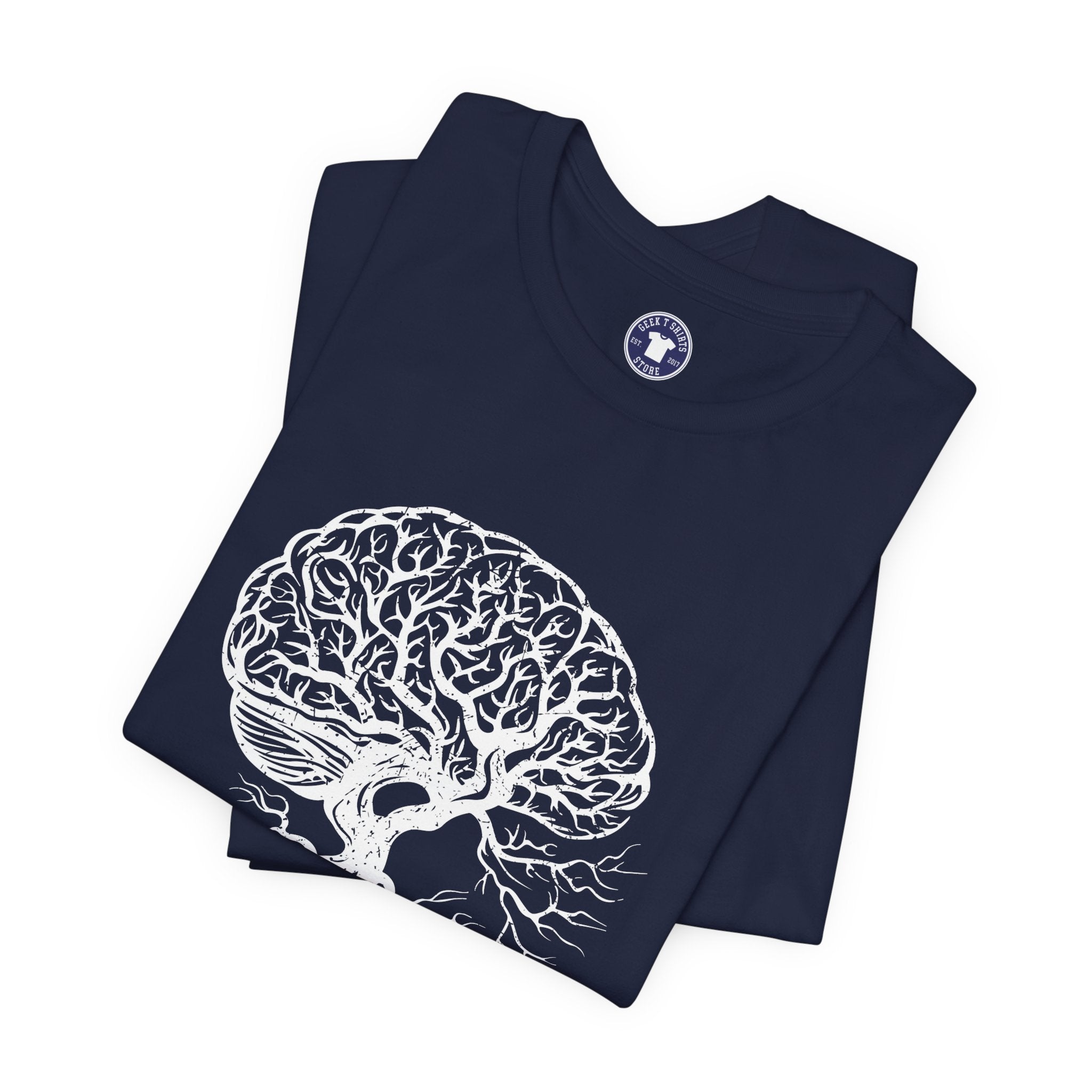 Brain Tree - Premium Unisex Crewneck T-Shirt