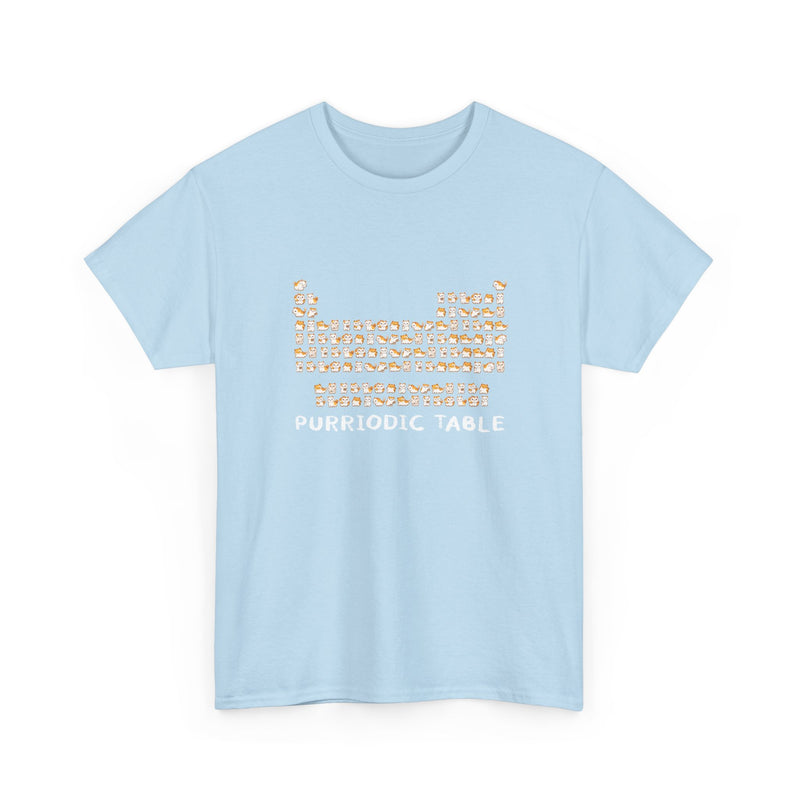 Purriodic Table - Regular Unisex Crewneck T-Shirt