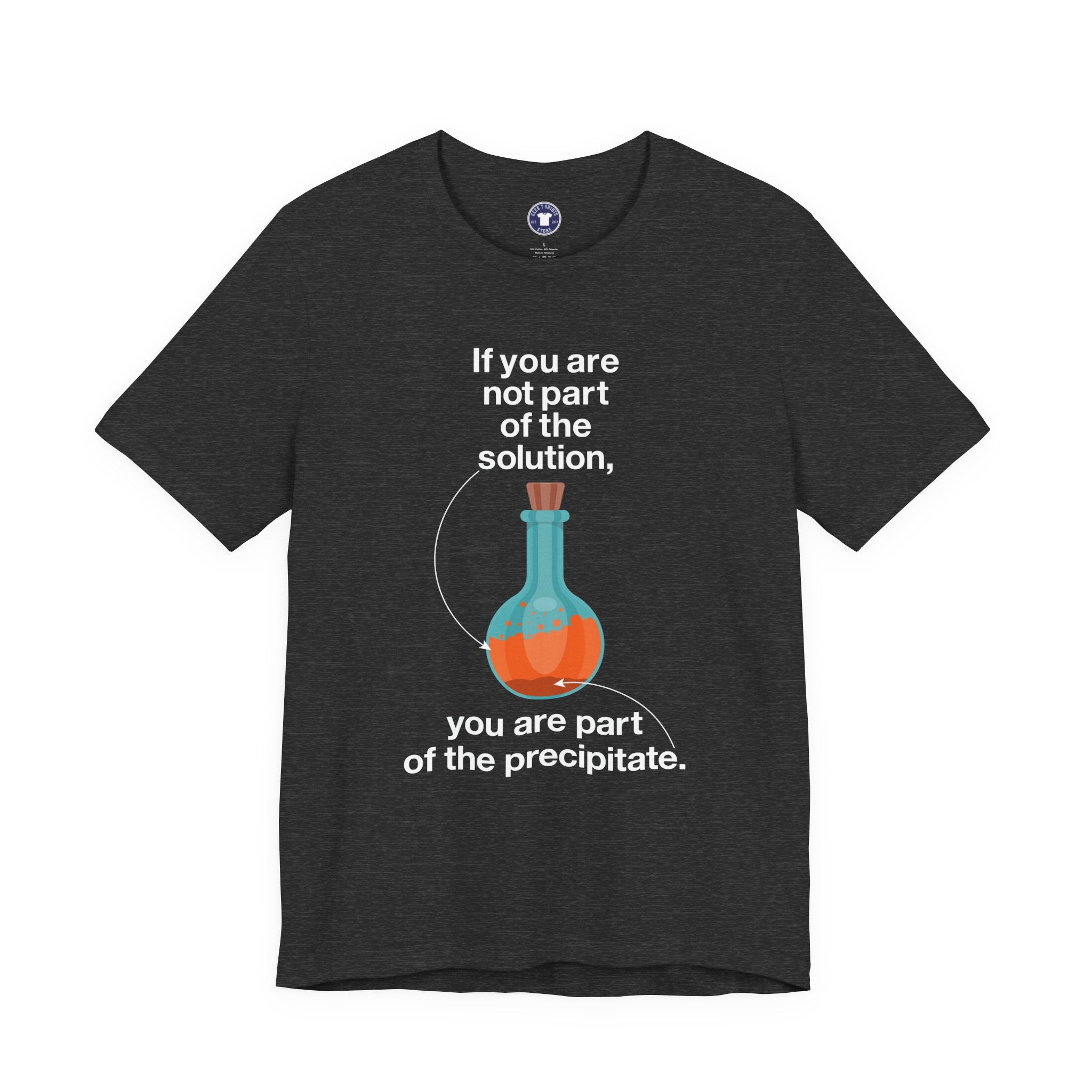 If You Are Not Part Of The Solution - Premium Unisex Crewneck T-Shirt