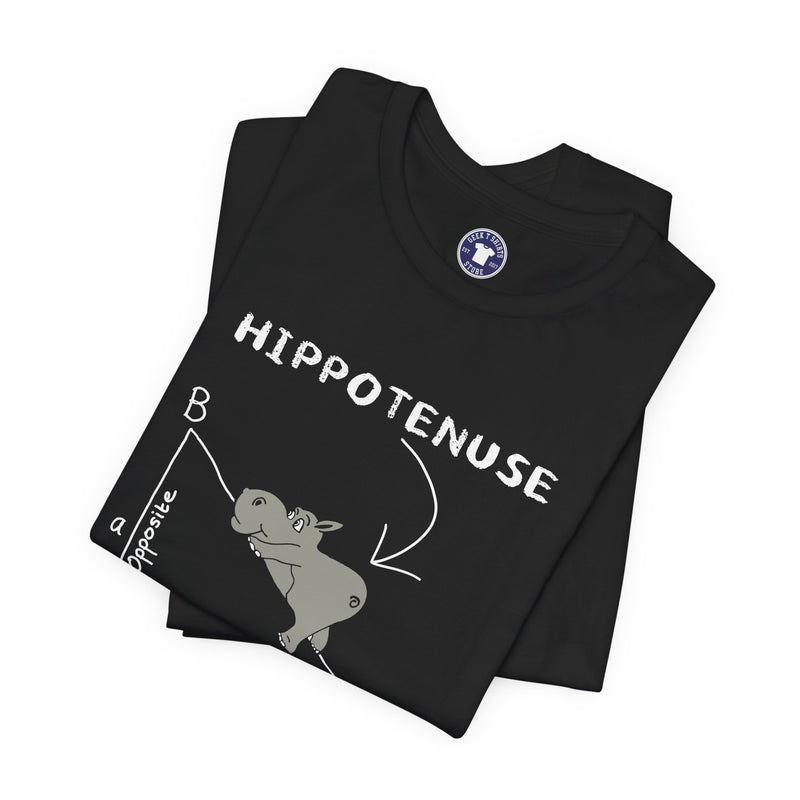 Geometry Hippotenuse Hypotenuse - Premium Unisex Crewneck T-Shirt