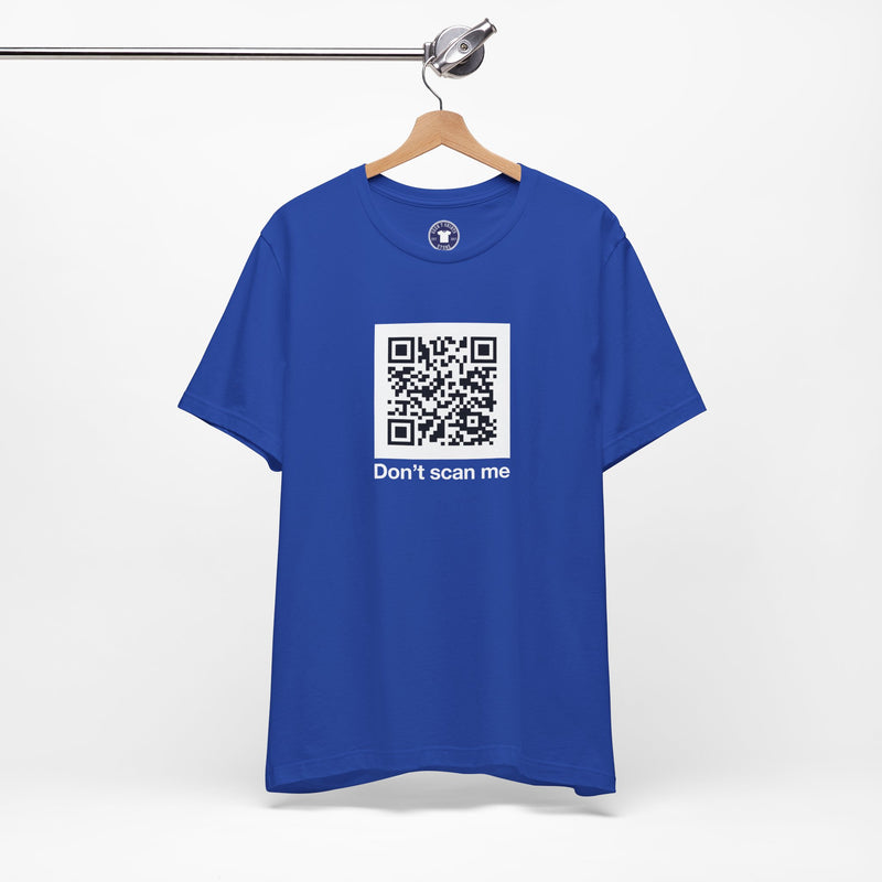 Qr Code Prank - Rick Astley - Dont Scan Me - Premium Unisex Crewneck T-Shirt