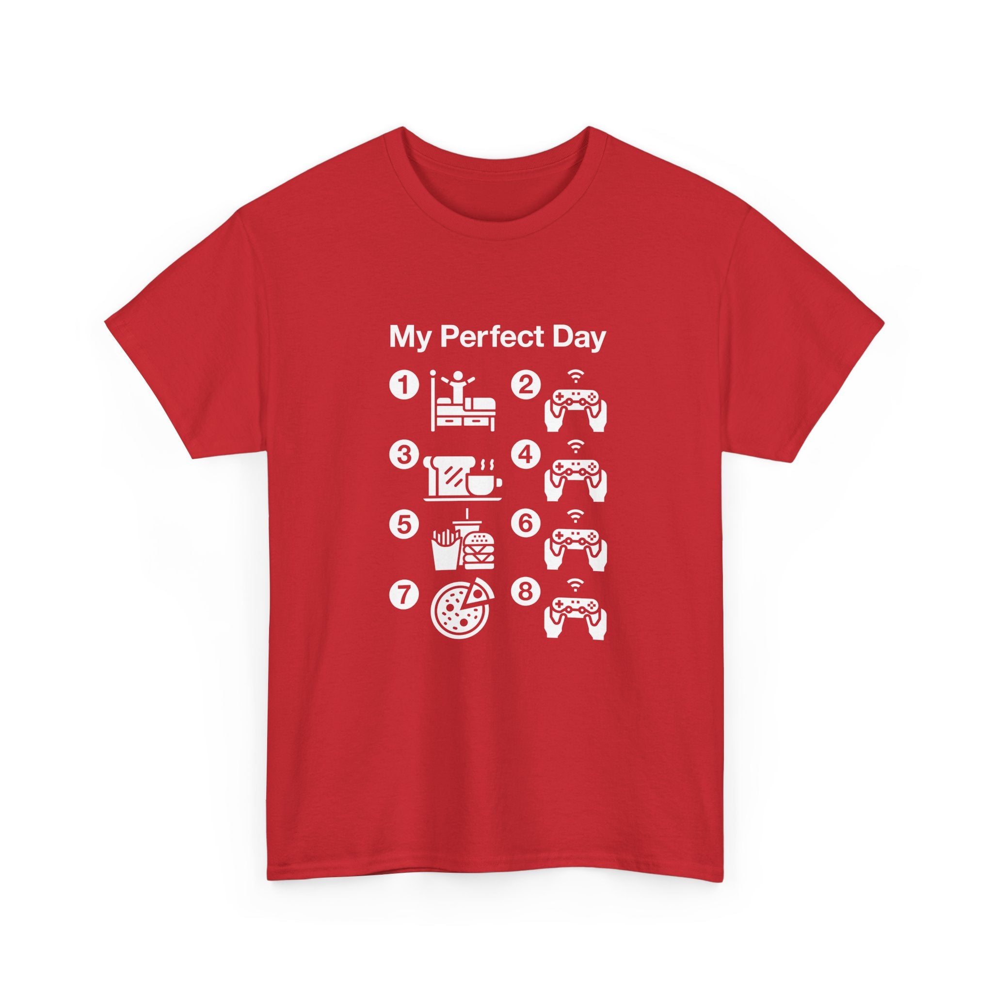 My Perfect Day Gaming -  Unisex Crewneck T-Shirt