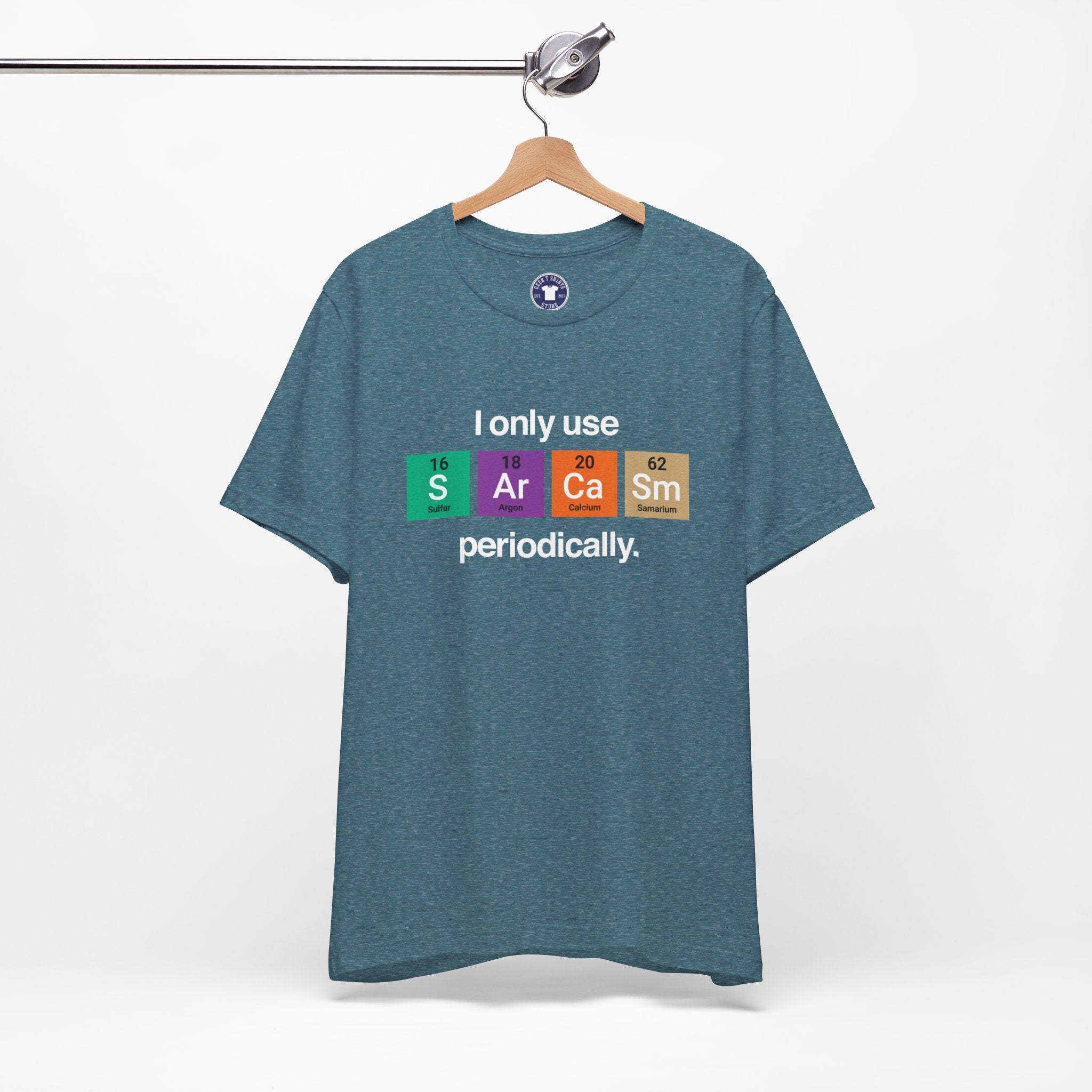 I Only Use Sarcasm Periodically - Premium Unisex Crewneck T-Shirt