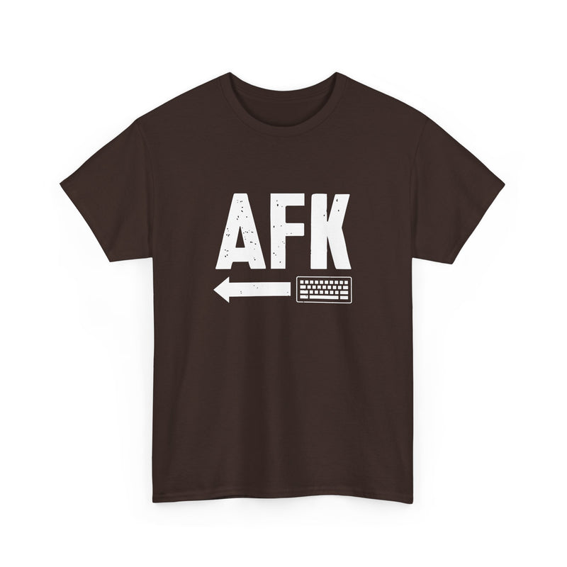 AFK Away From Keyboard - Nerd Shirt - Computer Shirt - Regular Unisex Crewneck T-Shirt