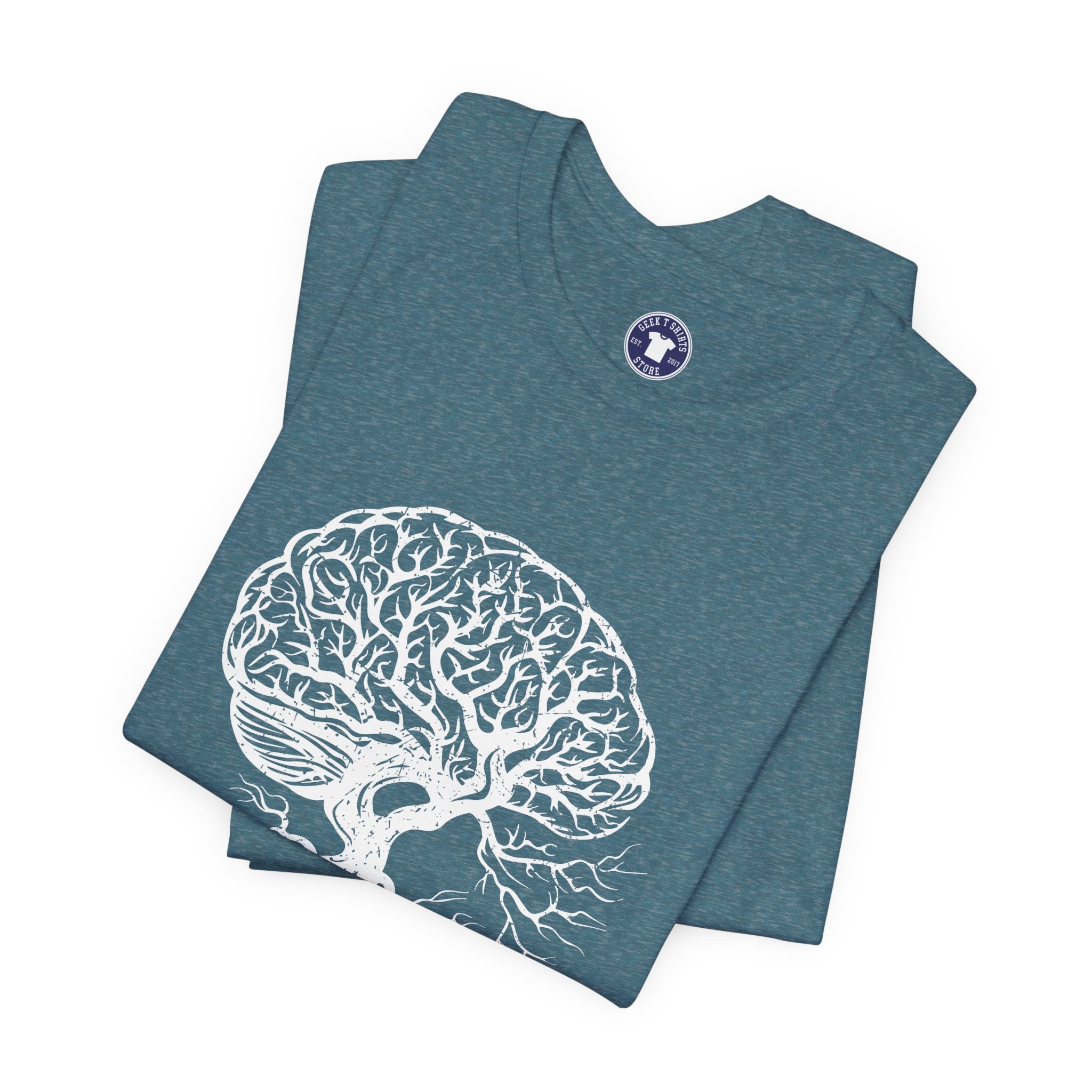 Brain Tree - Premium Unisex Crewneck T-Shirt