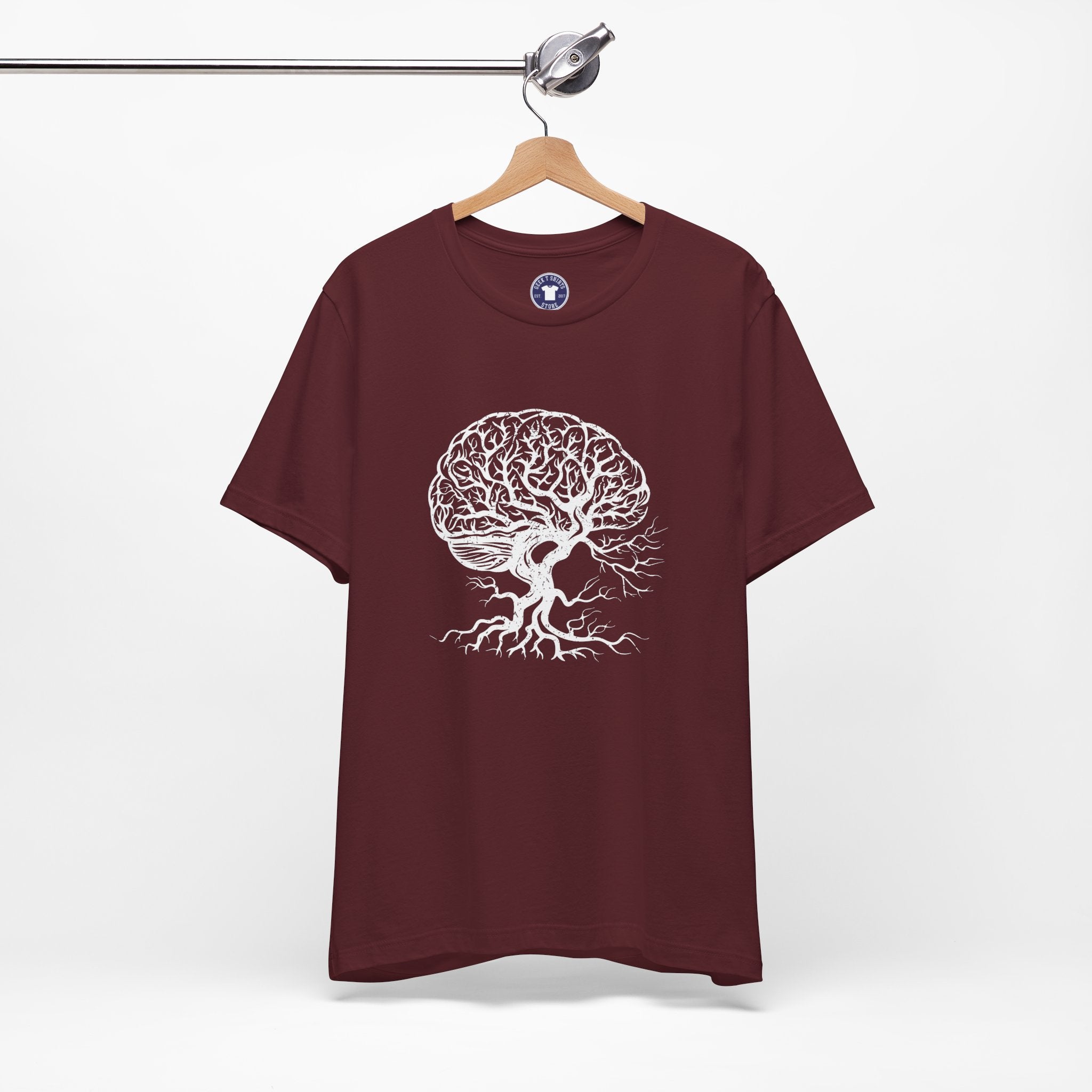Brain Tree - Premium Unisex Crewneck T-Shirt