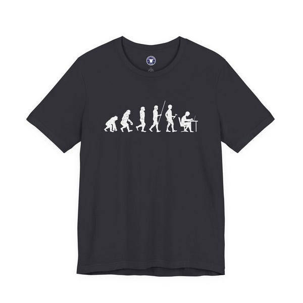 The Evolution To Coders - Premium Unisex Crewneck T-Shirt