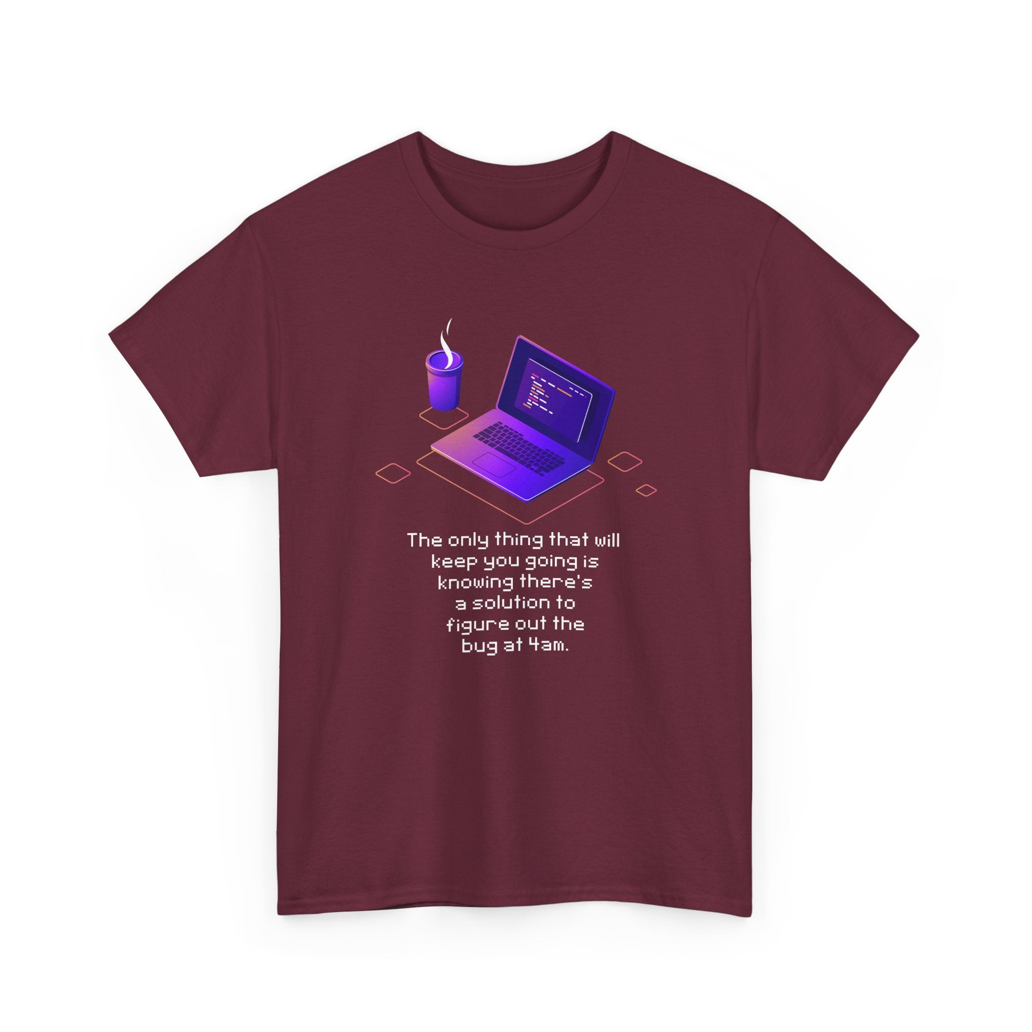 Figure Out The Bug At 4am -  Unisex Crewneck T-Shirt