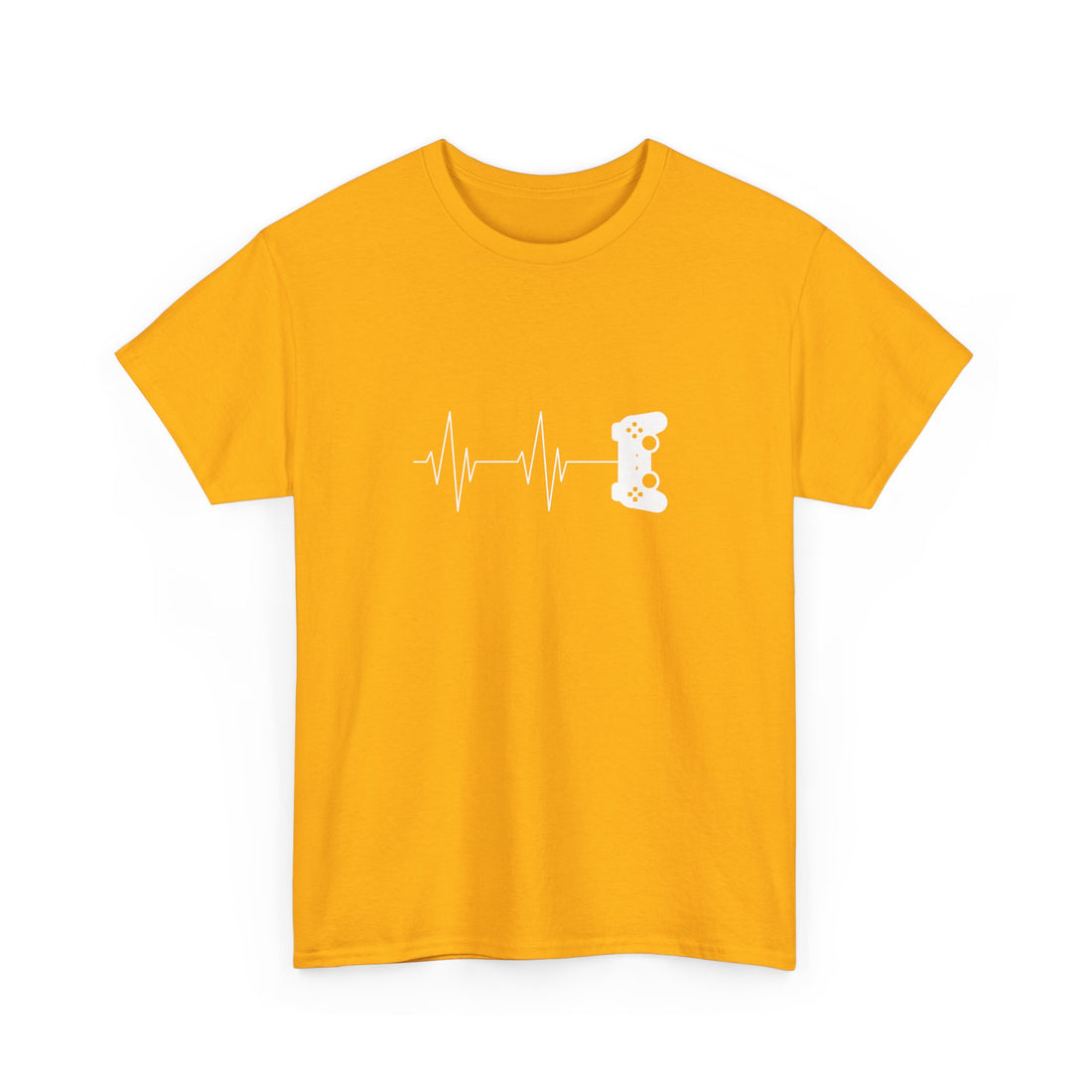 Gamer Heartbeat - Video Gaming Addict Shirt - Regular Unisex Crewneck T-Shirt