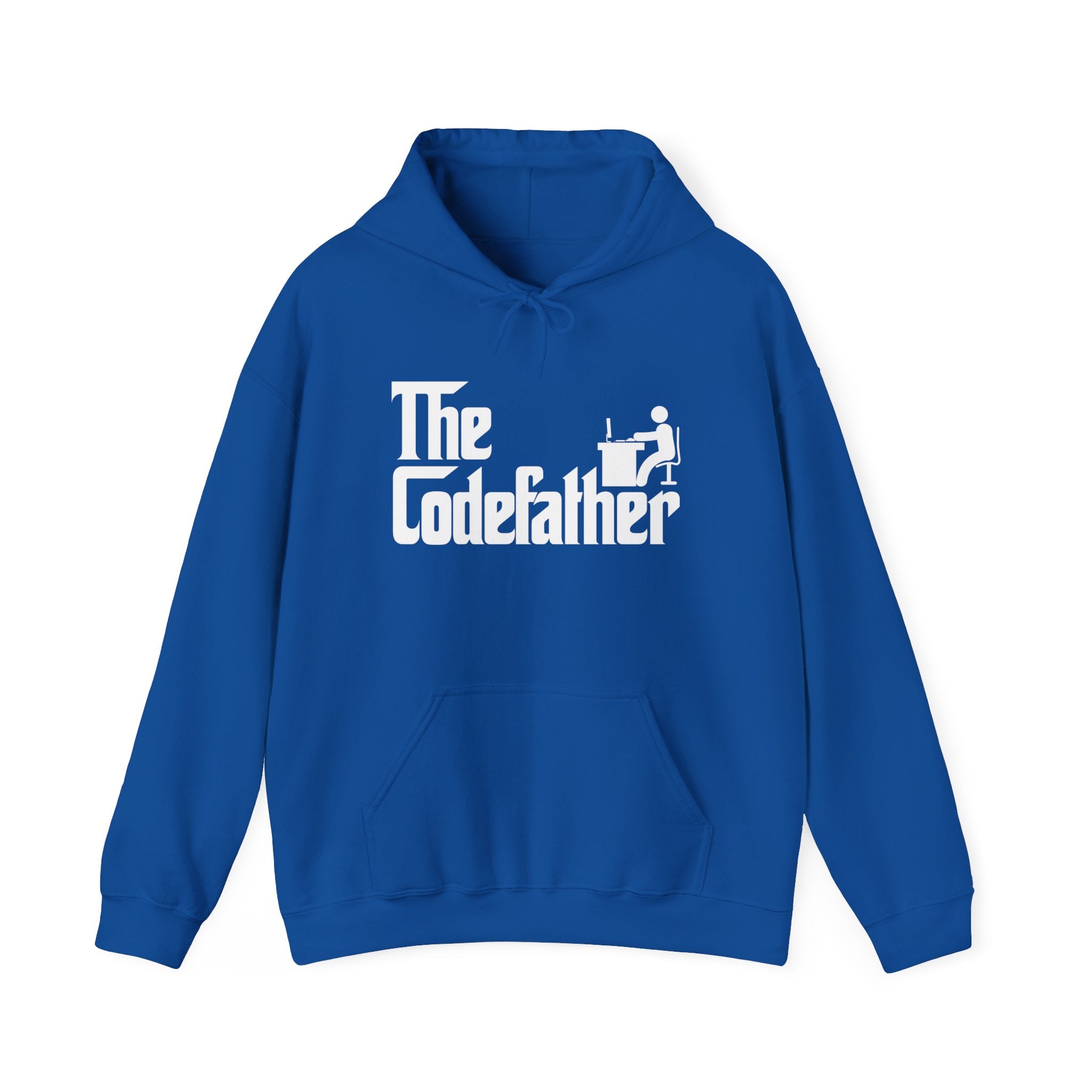 The Code Father - Programmer Coder Dad - Unisex Hooded Sweatshirt